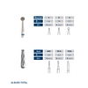 Veterinary Dental Bur Mixed Set