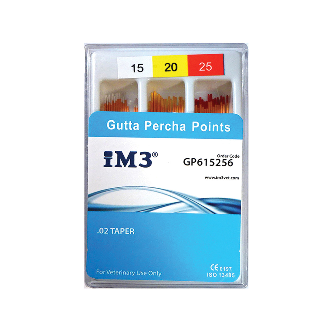 Gutta Percha Points 60 mm ISO 1525 60 pcs