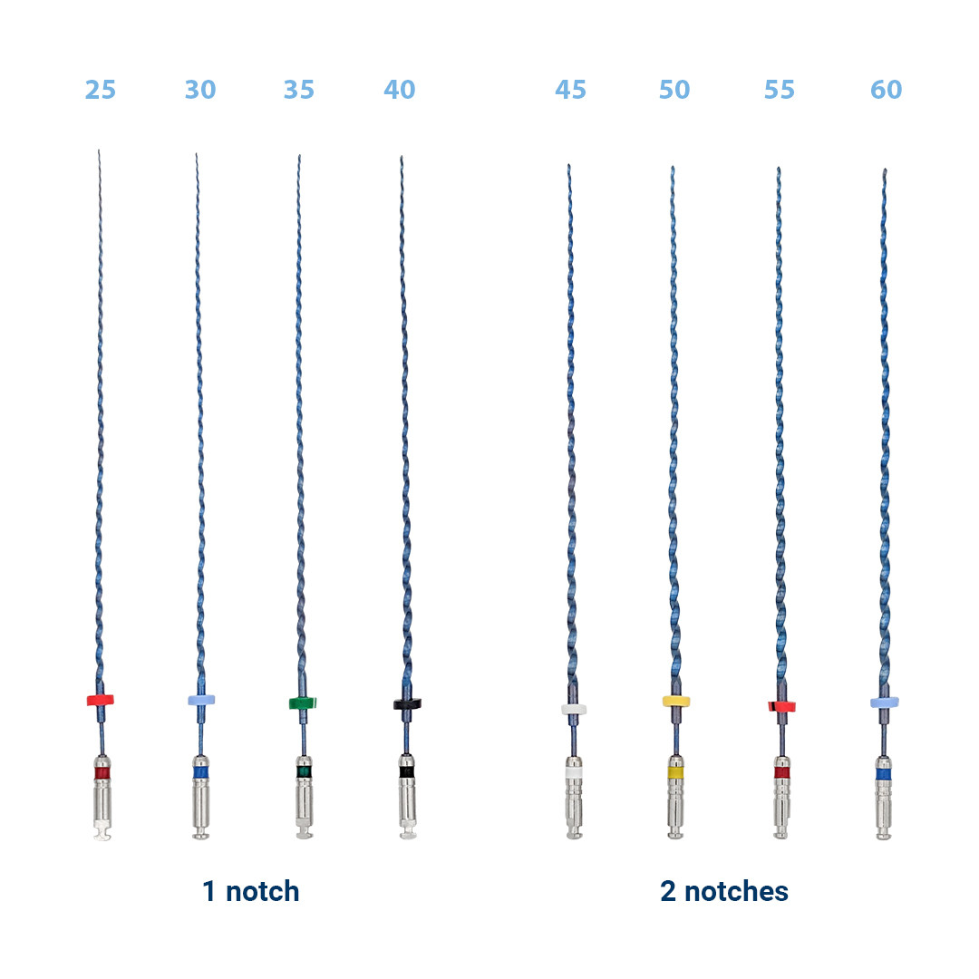 Control Cut Rotary Flex 80 mm Files - ISO 025-060 - 8 pack