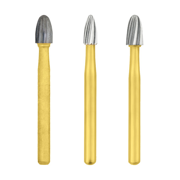 Dental Bur - Gingivectomy Egg Set - 19mm FG - 3 pack