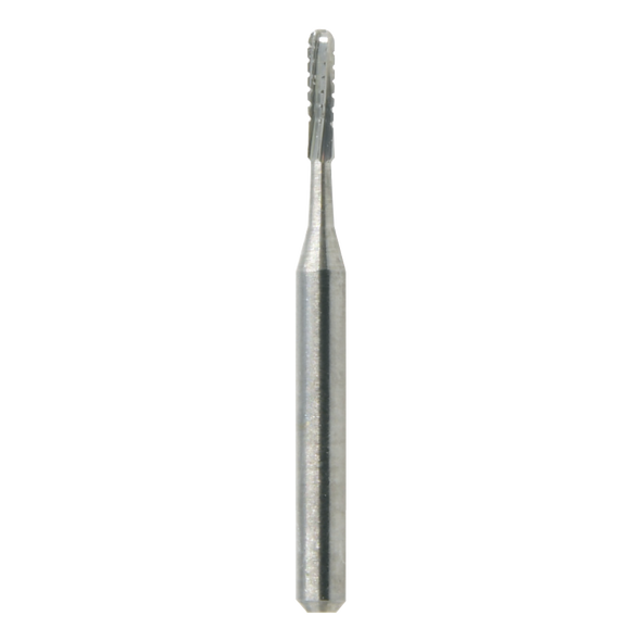 Dental Bur - Round End Xcut Fissure Taper 1701 - 19mm FG (standard length) - 5 pack
