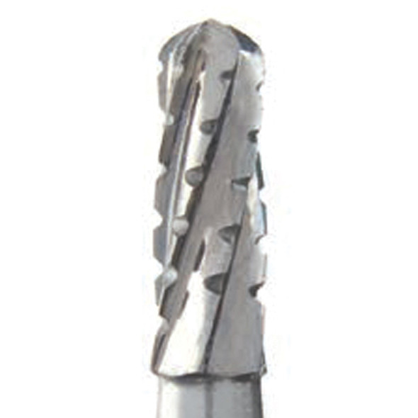 Dental Bur - Round End Xcut Fissure 1557 - 25mm FG (surgical length) - 5 pack