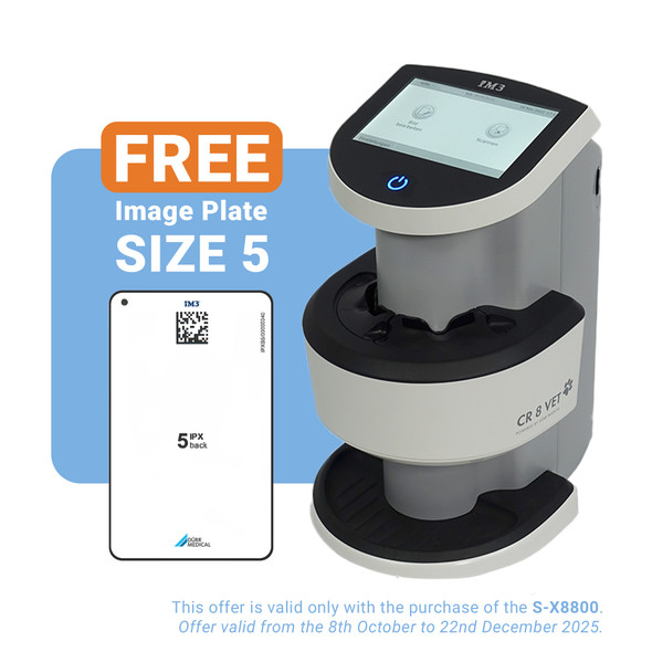 CR 8 VET Image Plate Scanner