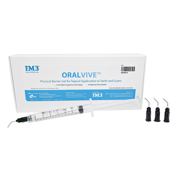 OralVive® hyaluronic acid (HA) Veterinary Dental Gel