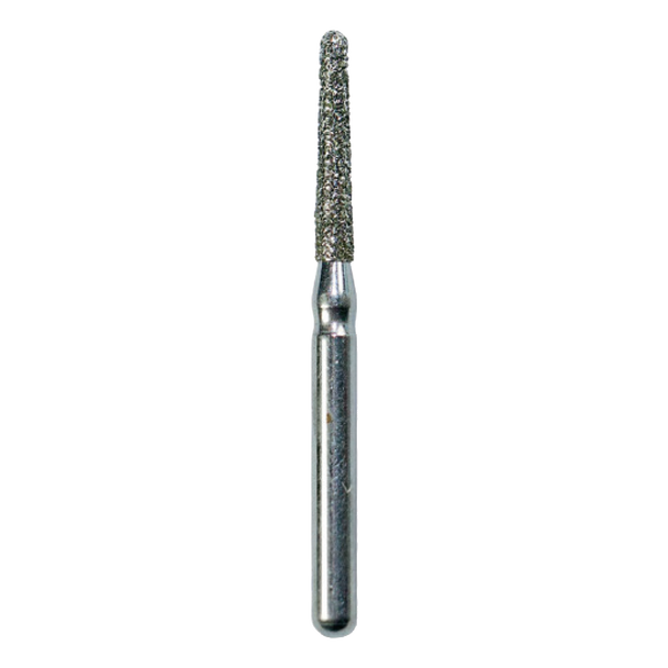 Dental Bur - Diamond Taper - Med Grit - 19mm FG (standard length) - 5 pack