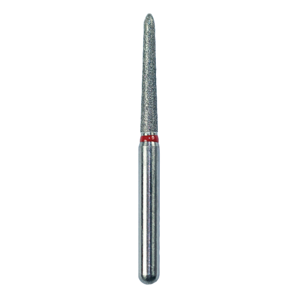 Dental Bur - Diamond Torpedo 879K - Fine Grit - 19mm FG (standard length) - 5 pack