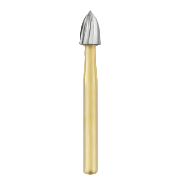 Dental Bur - Gingivectomy Flame TF7108 - 19mm FG - 5 pack