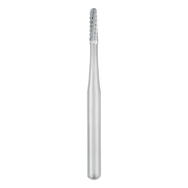 Dental Bur - Round End Xcut Fissure 1557 - 25mm FG (surgical length) - 5 pack