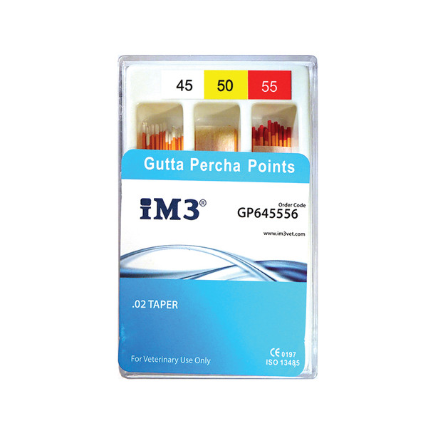 Gutta Percha Points - 60 mm - ISO 45-55 - 60 pcs