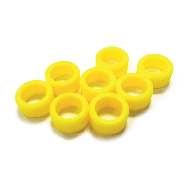 Instrument Ring - Large Yellow - 8pcs