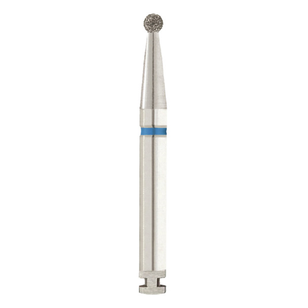 Diamond Bur - Round 3 Med Grit 22 mm RA - 5 pack