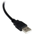 StarTech.com 1 Port FTDI USB to Serial RS232 Adapter Cable with Isolation - 1 x 9-pin DB-9 RS-232 Serial - Male - 1 x 4-pin USB 2.0 Type A - Male - Black - 1 Each - TAA Compliant