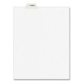 Avery-style Preprinted Legal Bottom Tab Divider, Exhibit I, Letter, White, 25/pk