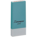 Xstamper Single Line Stamp - Custom Message Stamp - 1 Line(s) - 0.13" Impression Width x 0.81" Impression Length - 50000 Impression(s) - Assorted - Rubber - 1 Each