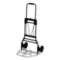 Stow-away Collapsible Medium Hand Truck, 275 Lb Capacity, 19 X 17.75 X 38.75, Aluminum Stow-away Collapsible Medium Hand Truck, 275 Lb Capacity, 19 X 17.75 X 38.75, Aluminum