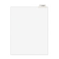 Avery-style Preprinted Legal Bottom Tab Divider, Exhibit K, Letter, White, 25/pk Avery-style Preprinted Legal Bottom Tab Divider, Exhibit K, Letter, White, 25/pk
