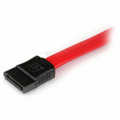 StarTech.com 0.3m SATA Extension Cable - 11.81" SATA Data Transfer Cable for Storage Equipment - First End: 1 x 7-pin SATA 3.0 - Male - Second End: 1 x 7-pin SATA 3.0 - Male - Extension Cable - Red - 1 Each