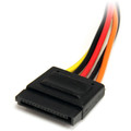 StarTech.com 12in 15 Pin SATA Power Extension Cable - For SATA Drive - 12" Cord Length - SATA / SATA - 1 Each