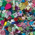 Creativity Street 1/2 lb Acrylic Gems - Assorted - Acrylic - 1 Pack