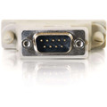 C2G Serial Adapter - 1 x 9-pin DB-9 Serial Male - 1 x 25-pin DB-25 Serial Female - Beige - 1 Each