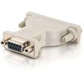 C2G Serial Adapter - 1 x 9-pin DB-9 RS-232 Serial Female - 1 x 25-pin DB-25 RS-232 Serial Female - Beige - 1 Each
