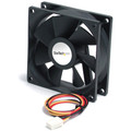 StarTech.com 60x25mm High Air Flow Computer Case Fan - 1 Pack - 2.36" Maximum Fan Diameter - 1 x Fan(s) - 26.63 CFM Maximum Airflow - 5000 rpm - Ball Bearing - 3-pin TX3 - Plastic - 1 Each