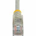 StarTech.com 6ft Gray Snagless Cat5e UTP Patch Cable - 6 ft Category 5e Network Cable - First End: 1 x RJ-45 Network - Male - Second End: 1 x RJ-45 Network - Male - Patch Cable - Gray - 1 Each