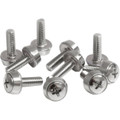 StarTech.com M5 Thread Mounting Screw for Server Rack Cabinet - Rack Screw - Silver - 50 / Pack