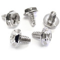 StarTech.com Replacement PC Mounting Screws #6-32 x 1/4in Long Standoff - 50 Pack - Computer Assembly Screw - 6 - 0.20" - Hex, Phillips - Philips - Steel - Silver - 50 / Pack - TAA Compliant