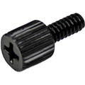 StarTech.com 6-32, 5/16in Long Black Metal Computer Case Thumbscrew - Pkg of 50 - Thumb Screw - 6 - 0.30" - Phillips - Philips - Metal - Black - 50 / Pack - TAA Compliant