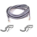 Belkin RJ45 Category 5e Patch Cable - 25 ft Category 5e Network Cable - First End: 1 x RJ-45 - Male - Second End: 1 x RJ-45 - Male - Patch Cable - Gray - 1 Each