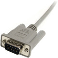 StarTech.com VGA Monitor Straight Through Serial Cable - 10 ft Serial Data Transfer Cable for Monitor - First End: 1 x 9-pin DB-9 Serial - Male - Second End: 1 x 9-pin DB-9 Serial - Female - Extension Cable - Gray - 1 Each