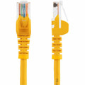 StarTech.com Category 5e UTP Patch Cable - 15 ft Category 5e Network Cable - First End: 1 x RJ-45 - Male - Second End: 1 x RJ-45 - Male - Patch Cable - Yellow - 1 Each