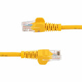 StarTech.com Category 5e UTP Patch Cable - 15 ft Category 5e Network Cable - First End: 1 x RJ-45 - Male - Second End: 1 x RJ-45 - Male - Patch Cable - Yellow - 1 Each