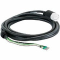 APC by Schneider Electric 17ft Hardwire Power Cord - Black - 17 ft Cord Length - 1 Each