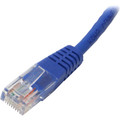 StarTech.com 2 ft Blue Molded Cat5e UTP Patch Cable - 2 ft Category 5e Network Cable - First End: 1 x RJ-45 - Male - Second End: 1 x RJ-45 - Male - Patch Cable - Blue - 1 Each