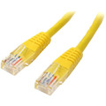StarTech.com Cat. 5E UTP Patch Cable - 3 ft Category 5e Network Cable - First End: 1 x RJ-45 - Male - Second End: 1 x RJ-45 - Male - Patch Cable - Yellow - 1 Each