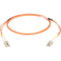Black Box Fiber Optic Duplex Patch Network Cable - 16.40 ft Fiber Optic Network Cable for Network Device - First End: 2 x LC Network - Male - Second End: 2 x LC Network - Male - Patch Cable - OFNR - 50/125 &micro;m - Orange - 1 Each