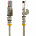 StarTech.com 7 ft Gray Snagless Cat5e UTP Patch Cable - 7 ft Category 5e Network Cable - First End: 1 x RJ-45 - Male - Second End: 1 x RJ-45 - Male - Patch Cable - Gray - 1 Each