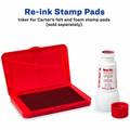 Carter's&reg; Stamp Pad Inker - Red Ink - 2 fl oz - Red - 1 Each