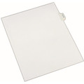Avery&reg; Index Divider - 25 x Divider(s) - Side Tab(s) - Exhibit M - 1 Tab(s)/Set - 8.5" Divider Width x 11" Divider Length - Legal - 8.50" Width x 11" Length - White Paper Divider - 20% Recycled - 25 / Pack