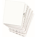 Avery&reg; Side Tab Individual Legal Dividers - 25 x Divider(s) - Side Tab(s) - 176 - 1 Tab(s)/Set - 8.5" Divider Width x 11" Divider Length - Letter - 8.50" Width x 11" Length - White Paper Divider - 20% Recycled - 1