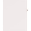 Avery&reg; Side Tab Individual Legal Dividers - 25 x Divider(s) - Side Tab(s) - 208 - 1 Tab(s)/Set - 8.5" Divider Width x 11" Divider Length - Letter - 8.50" Width x 11" Length - White Paper Divider - 20% Recycled - 1