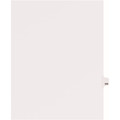 Avery&reg; Side Tab Individual Legal Dividers - 25 x Divider(s) - Side Tab(s) - 268 - 1 Tab(s)/Set - 8.5" Divider Width x 11" Divider Length - Letter - 8.50" Width x 11" Length - White Paper Divider - 20% Recycled - 1