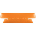 Pendaflex Hanging Folder Plastic Insertable Tabs - 3 Tab(s)/Set - 3.50" Tab Width - Orange Plastic Tab(s) - 10% Recycled - 25 / Pack