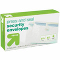 Mead Press-it No. 6 Security Envelopes - Security - #6 3/4 - Peel & Seal - White - 55 / Box