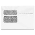 TOPS W-2 Form Double Window Envelopes - Double Window - 9 1/2" Width x 5 5/8" Length - 24 lb - White - Wove - 24 / Pack
