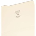 Smead 1/3 Tab Cut Legal Recycled Top Tab File Folder - 8 1/2" x 14" - 3/4" Expansion - Top Tab Location - Left Tab Position - 11 pt. - 2 Plys - Manila - Reinforced, Durable, Reinforced Tab, Rounded Corner - 10% Recycled - 100 / Box