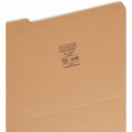Smead 1/3 Tab Cut Legal Recycled Top Tab File Folder - 8 1/2" x 14" - 3/4" Expansion - Assorted Tab Position - 11 pt. - 2 Plys - Kraft - Reinforced - 10% Recycled - 100 / Box