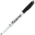 Quartet Classic Dry-Erase Markers with Eraser Cap - Fine Bullet Marker Point - Black Ink - 1 Dozen